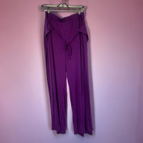 EARTHBOUND Pants - 💜 XXL Earthbound Trading Co. Wide Leg Wrap Pants Open Slit Sides
